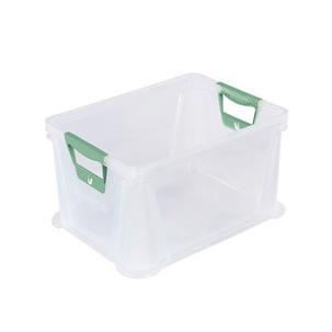 Aufbewahrungsbox Euro-Box "luis", transparent 1007000100000