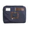 Banktasche "POCSOU", mit Dehnfalte, blau