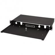 19" LWL Spleißbox, Leergehäuse, schwarz