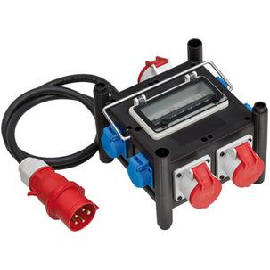 Kompakter Gummi-Stromverteiler IP 44  1153690400