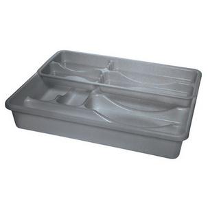 Besteckkasten "Doppelt", silber 13920803