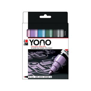 Acrylmarker-Set "YONO" - PASTEL 1240000004003