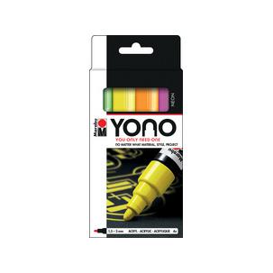 Acrylmarker-Set "YONO" - NEON 1240000004000