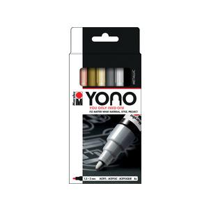 Acrylmarker-Set "YONO" METAL - 1,5 - 3,0 mm 1240000004001