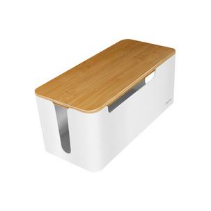 Kabelbox mit Bambus-Deckel KAB0075