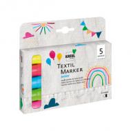 Textilmarker medium "Junior", 5er-Set