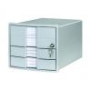 Schubladenbox IMPULS, lichtgrau