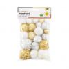 Pompons "Glitter X-Mas"