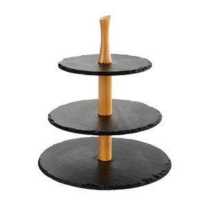 Naturschiefer-Etagere, 3-stufig 960