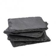 Naturschieferplatten 4er-Set