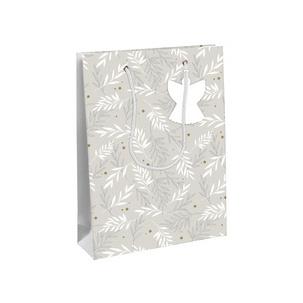 Weihnachts-Geschenktüte "Naturel", mittel X-29517-2C