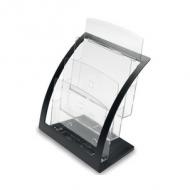 Prospekthalter Contemporary, schwarz