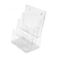 Prospekthalter, 3 Fächer - DIN A4 hoch