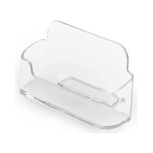 Visitenkartenhalter, 1 Fach, glasklar 70101