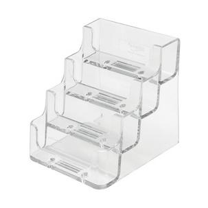 Visitenkartenhalter, 4 Fächer  70841