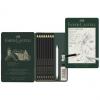 PITT GRAPHITE Matt Set, 11-teiliges Etui