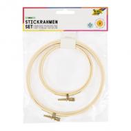 Holz-Stickrahmen-Set "SMALL"
