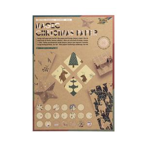 Kraftpapierblock "Magic Christmas Paper" 49898