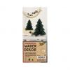 Wabendekor CLASSIC XMAS TREE, 2er Set
