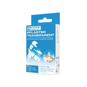 Pflaster-Strips transparent 10004