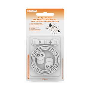 Schnürsenkel mit Schnellverschluss, weiß 10058