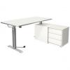 Komplett-Arbeitsplatz "Move 1 Style", weiß