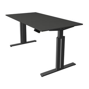 Sitz-/Steh-Schreibtisch "Move 3 elegant", (B)1.600 mm, anthrazit 10324413