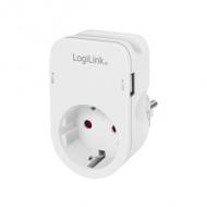 Symbolbild: Adapterstecker mit 2 USB-Ports & Smartphone-Ablagefläche