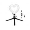 Herzform-LED-Stativ mit Beleuchtungssteuerung