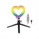 Herzform-LED-Stativ mit Beleuchtungssteuerung AA0155