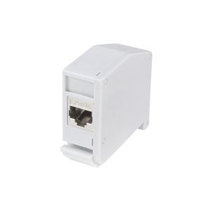 Hutschienen-Adapter mit 1 Keystone Modul MP0056