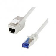 Symbolbild: Konsolidierungspunkt Patchkabel, Kat. 6A, S/FTP