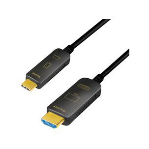 USB 3.2-C AOC Hybrid Glasfaserkabel CUF0100