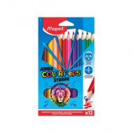 Dreikant-Buntstift JUMBO COLORPEPS STRONG, 12er Kartonetui