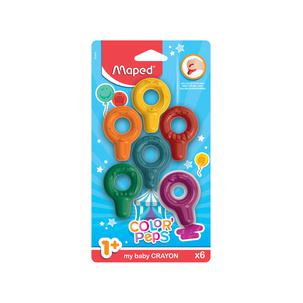 my baby Wachsmalringe, 6er Blisterkarte 863806