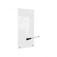 Glas-Notiztafel, (B)300 x (H)600 mm