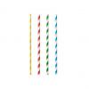 Papier-Trinkhalme "Stripes"