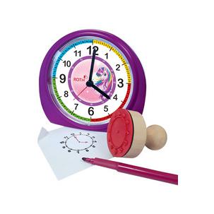 Kinderwecker & Stempel-Set "Einhornportrait" 89270