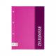 Zeugnismappe Spectrum, pink 89314