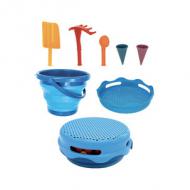 7in1 Sandspielzeug-Set, blau