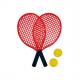 Beachtennis-Set, Verpackung 970130