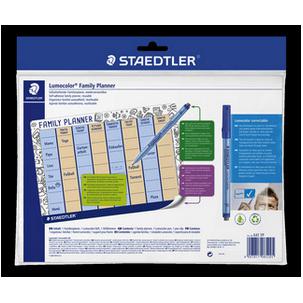 Familienplaner-Set Lumocolor - Rückansicht 641 FP