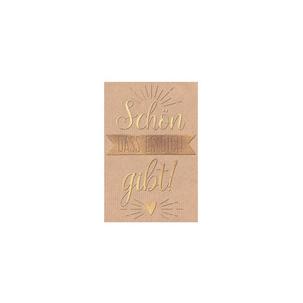 Mini-Grußkarte "Schön dass es Dich gibt!" 40051024