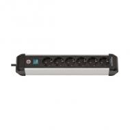 Steckdosenleiste Premium-Alu-Line, 4-fach
