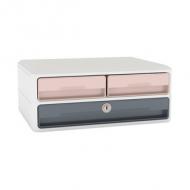 Schubladenbox MoovUp Secure mineral, puderrosa