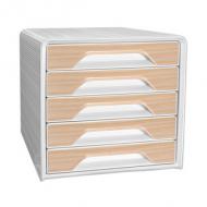 Schubladenbox Smoove Silva, Buchenholzmotiv