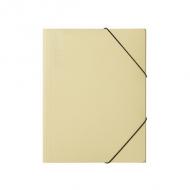 Eckspannermappe "Pastell Eco", pastellgelb