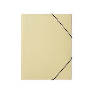 Eckspannermappe "Pastell Eco", pastellgelb 21609-04