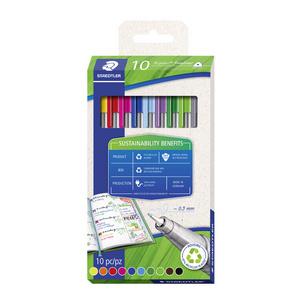 Fineliner triplus Eco+ Edition, 10er Kartonetui 334 RC10