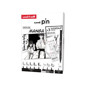 MANGA-Starterset uni pin, 9er Koffer PIN 8P Set No.1